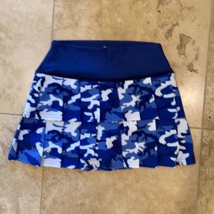 Faye Florie pleated tennis skirt NWOT MEDIUM CAMO